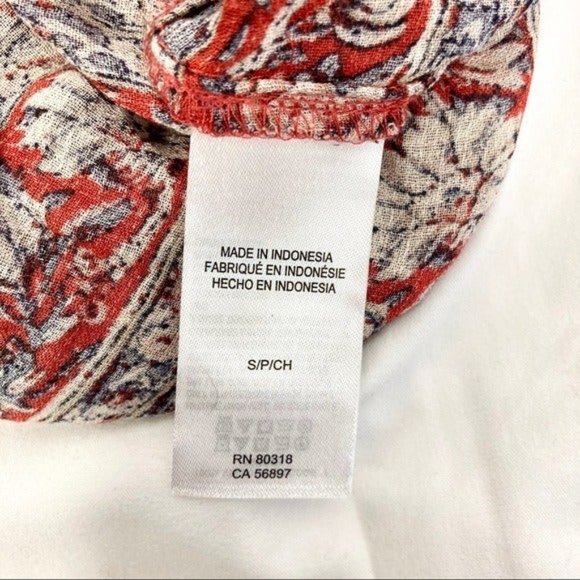 🍄Host pick 💕 NWT Lucky Brand peasant top size PS - Picture 11 of 13